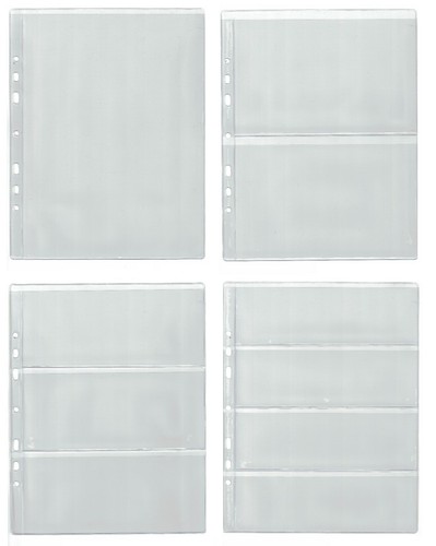 Pages for banknote album