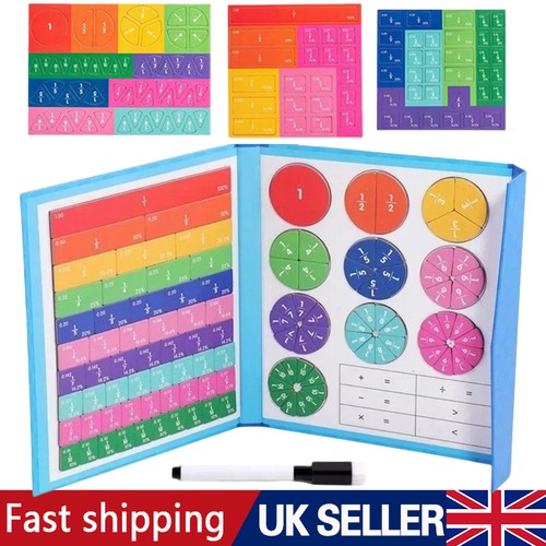 Montessori magnetic fraction - magnetic,