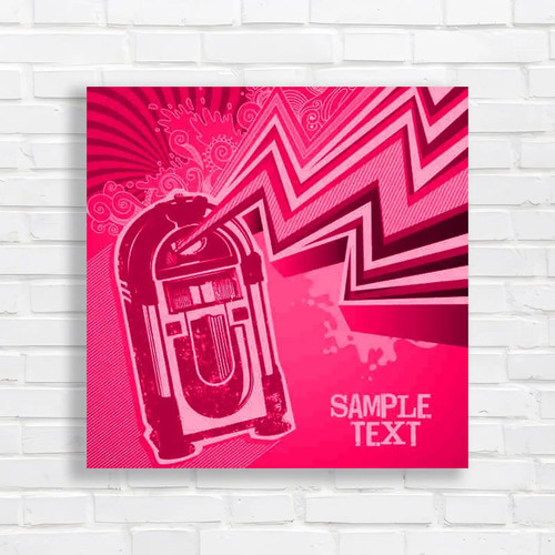 Retro jukebox music box - retro,