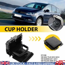 UK For VW Golf Sharan Tiguan Seat 7N0862533 82V Rear Center Console Cup Holder