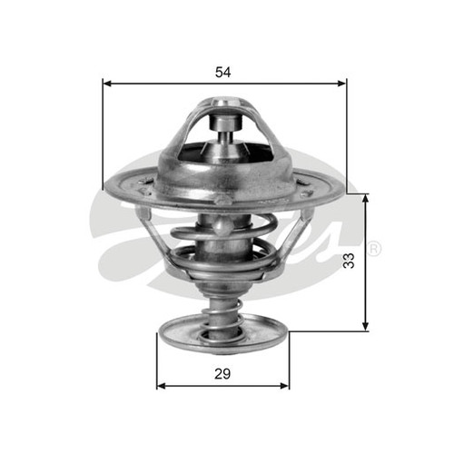 Gates thermostat coolant - coolant,