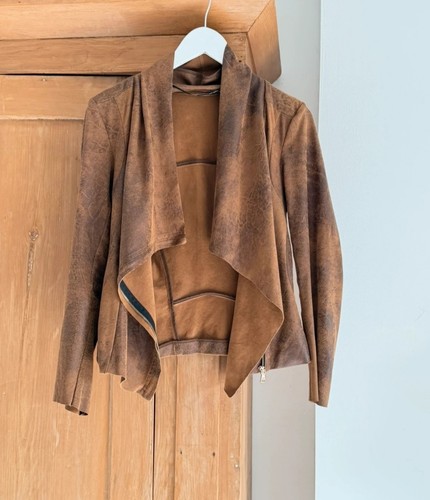 Zara woman leather - leather, brown