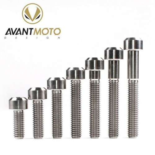Titanium chamfer socket cap - titanium,