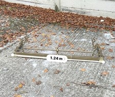 Large Vintage  Brass Fire