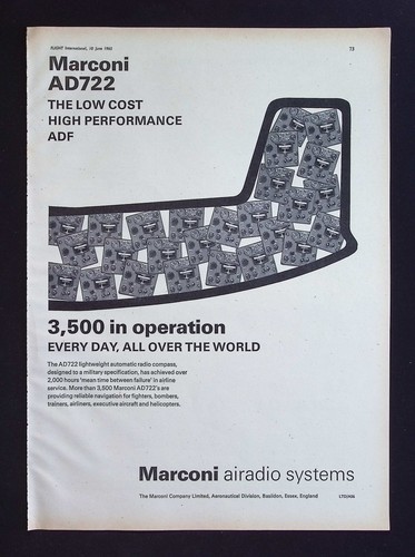 Original 1965 advert marconi - original,