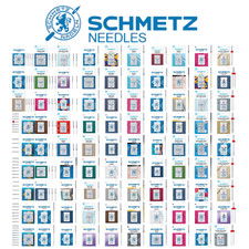 Schmetz Sewing Machine Needles - Universal, Leather, Jersey, Quilting, Microtex