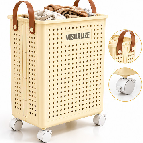 Foldable laundry basket - laundry, with