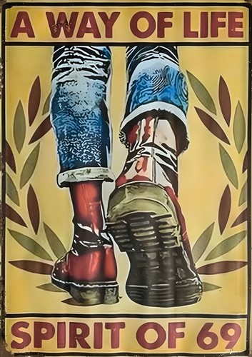 Skinhead boots art thick - boots, a4