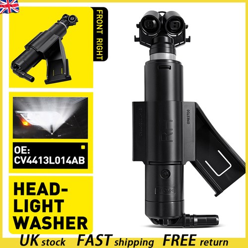 Right side headlight cleaning - side,