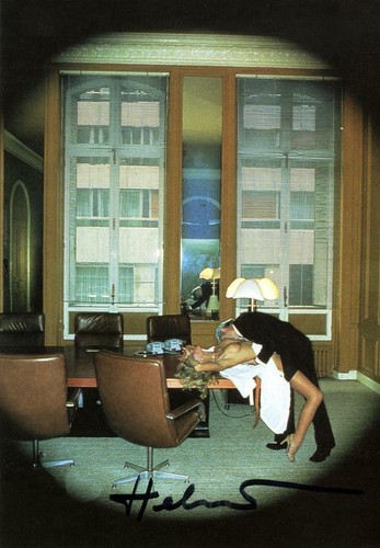 Helmut newton signed - newton,