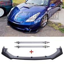 For Toyota Celica Matte Front Bumper Lip Splitter Chin Body Kit + Strut Rods UK