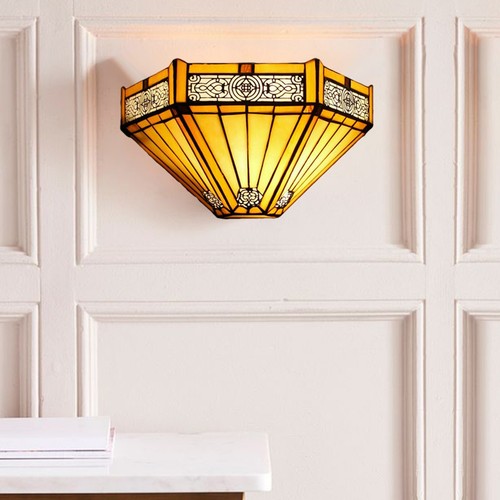 Tiffany style wall - tiffany, light