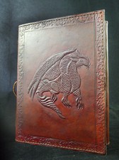 A5 Handmade leather Journal -
