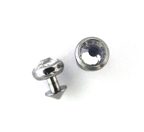 G23 solid titanium - titanium, clear