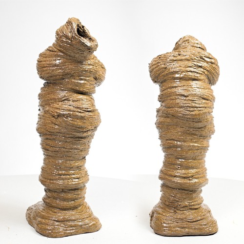 Sculpture ceramic plastic art - ceramic, plastic-art
