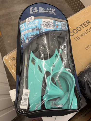 Blue cressi adult - blue, snorkeling