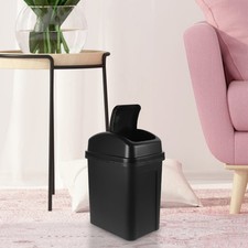  Living Room Trash Can Long-lasting Garbage Bin Reusable Plastic Trash Can With