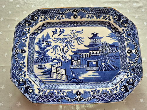 Vintage burleigh ware willow - vintage,