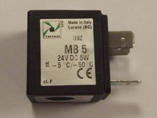 Pneumax MB5 24v DC, 5 watt Solenoid Coil, New for use with Pneumax Valves MB 5