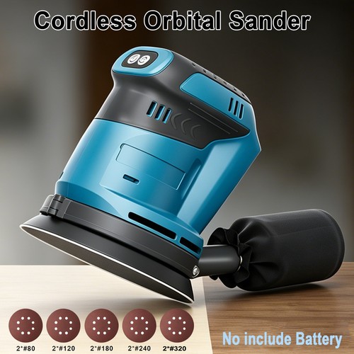 Cordless random orbital sander - random,