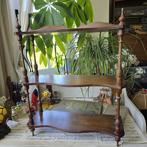 Antique victorian whatnot - victorian,