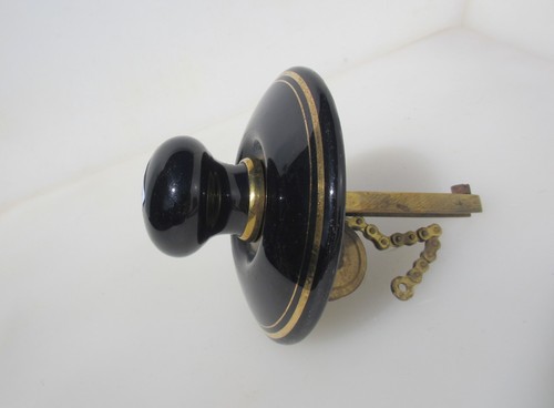 Victorian ceramic door bell - ceramic,