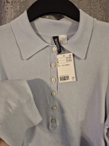 Divided light blue knit - divided,