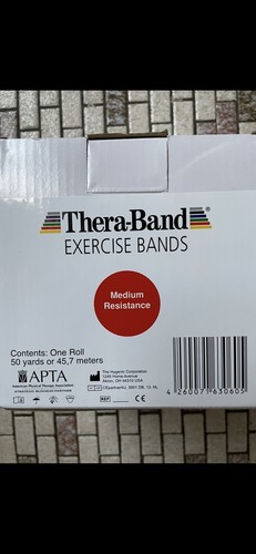 Thera band exercise - band, red