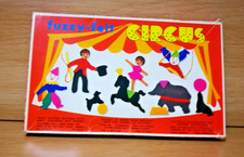 Vintage Boxed Fuzzy-Felt
