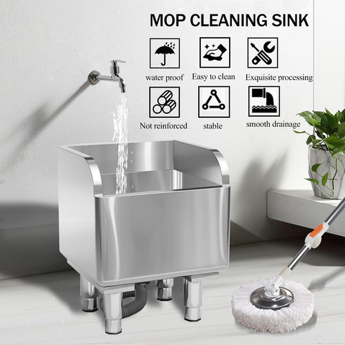 Commercial stainless steel mop - commercial,