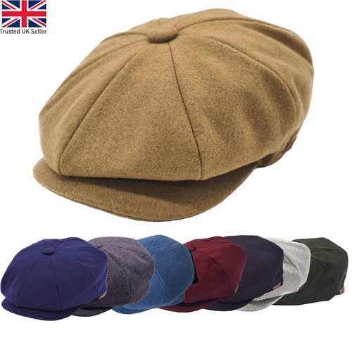 Classic newsboy cap wool - cap,