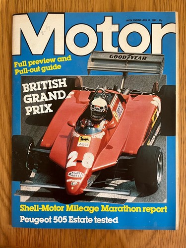 Motor magazine peugeot - magazine, 505