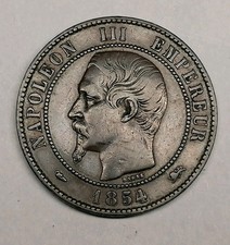 1854 Dix Centimes Of Napoleon
