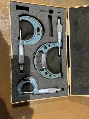 Mitutoyo set micrometers - of, 3