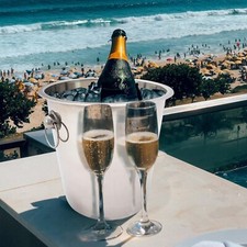 Stainless steel champagne ice - stainless,