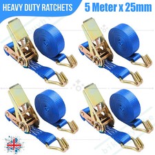 4 x Heavy Duty Ratchet Tie