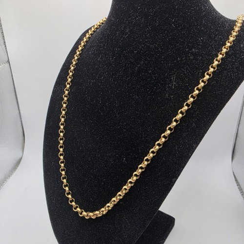 9ct gold belcher - gold,