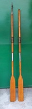 Remi In Legno Coppia Da Barca Vintage Wooden Boat Oars