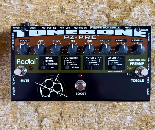 Radial tonebone pre - tonebone, pz-pre