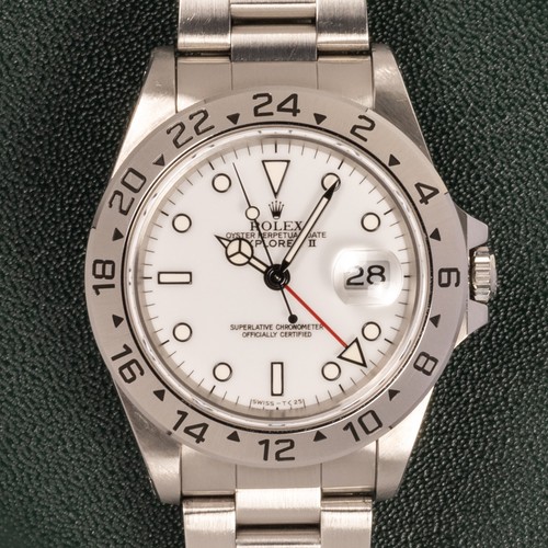 Rolex explorer 16570 polar - ii,