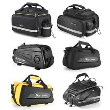WEST BIKING Waterproof MTB Bike Pannier Bag Bicycle Rear Rack Pack Carrier Bag