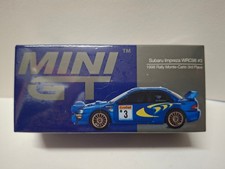 Mini GT 1998 Subaru Impreza WRC98 #3 Rally Monte-Carlo 3rd Place N°975 (CP05)