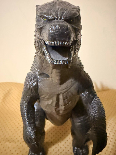 Godzilla black grey figure - figure, toy