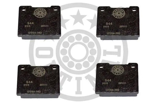 Brake pads rear axle 09106 - brake,