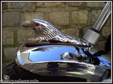 Eagle Head Metal Ornament