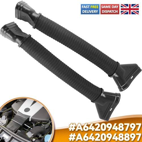 Pair air intake pipe - pipe, pure