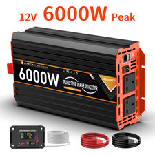 3000W 6000W(Peak) Pure Sine