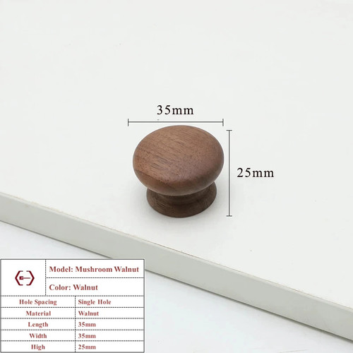 Walnut beech wood kitchen - walnut,