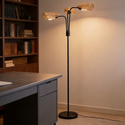 Floor lamp metal frame - floor,