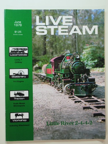 Live steam magazine jun 1978 - steam,